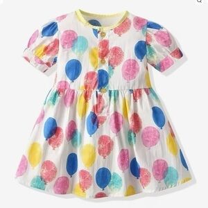 New girl’s sibling dress Easter 2-3T